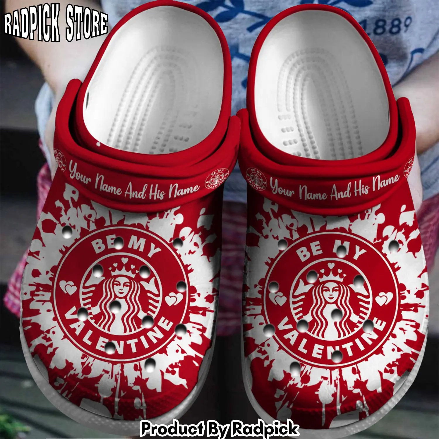 Radpick starbucks clogs shoes comfortable for men women znt rp6521176